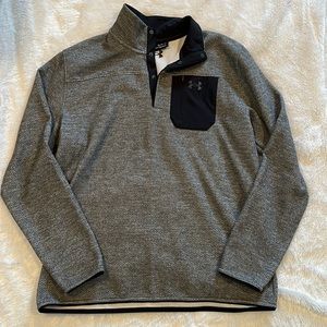 UNDER ARMOUR XL COLDGEAR HALF BUTTON UP